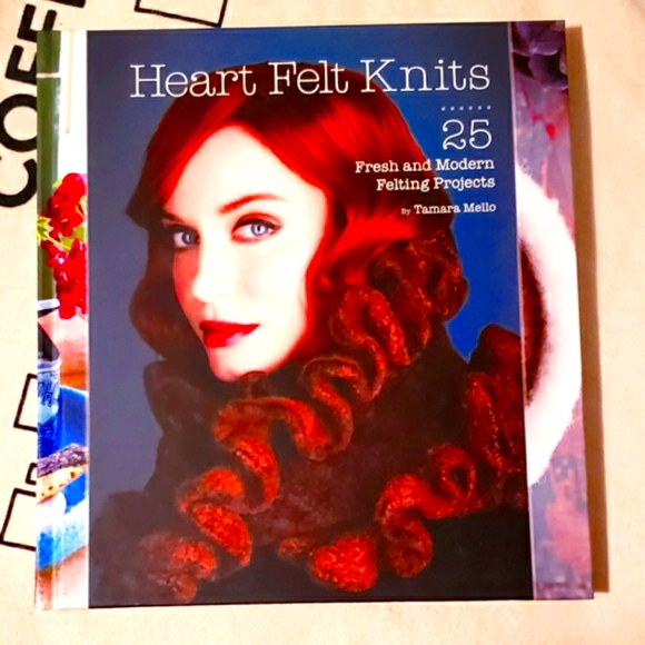 HEART FELT KNITS BOOK (NWT) - Picture 1 of 4